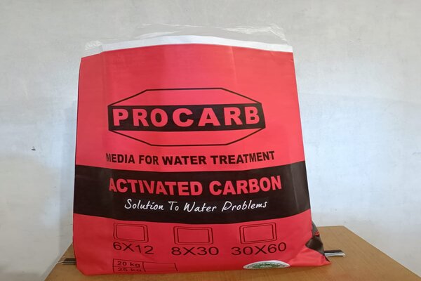 Paper sack activated carbon, karung kertas 25 kg