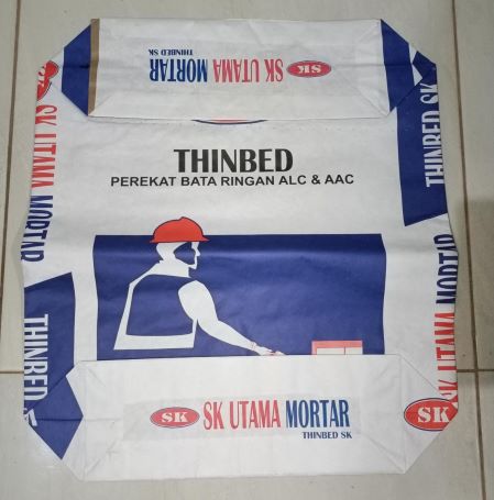 Paper sack valve white kraft