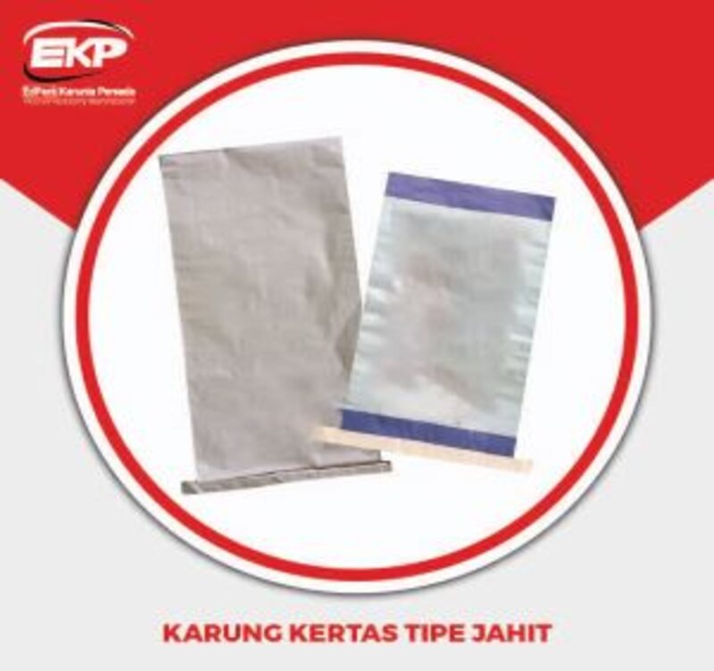 Karung Kertas Tipe Jahit - Sewn Paper Sack