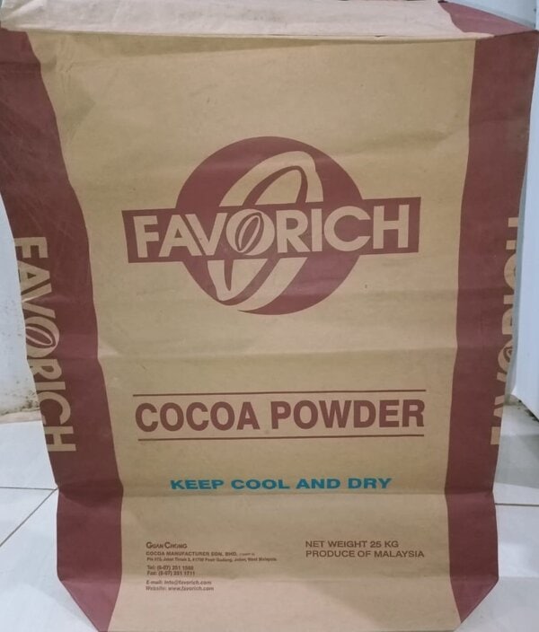 cocoa powder sack kraft