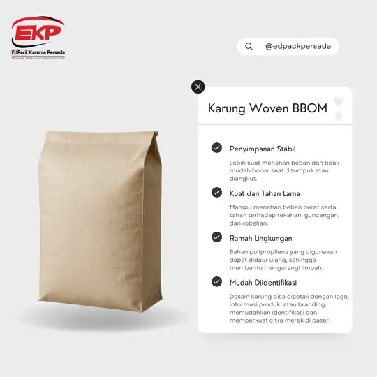 Karung Woven Tipe BBOM - BBOM Woven Bag Edpack