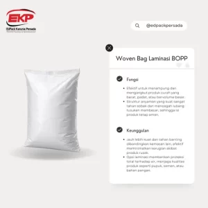Woven Bag Laminasi BOPP - Karung Woven Laminasi BOPP - EKP